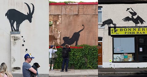 Banksy Artwork All Around London